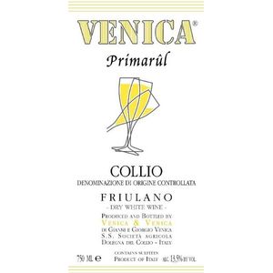 2022 Venica, Primarul Friulano, Collio 6x75cl