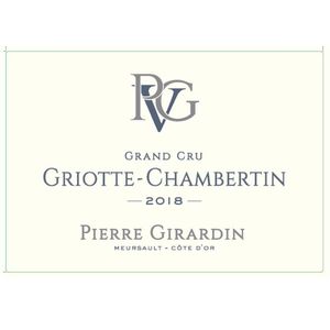 2019 Pierre Girardin, Griotte-Chambertin Grand Cru 6x75cl