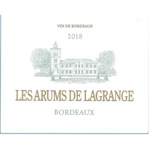 2018 Les Arums de Lagrange 6x150cl