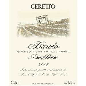 2016 Ceretto, Barolo, Bricco Rocche 6x75cl
