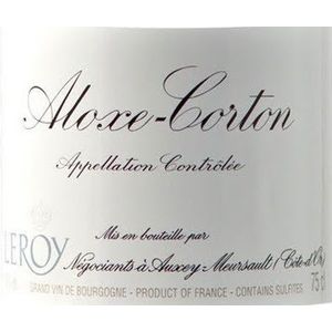 2003 Maison Leroy, Aloxe-Corton 12x75cl