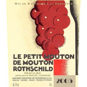 2005 Le Petit Mouton de Mouton Rothschild, Pauillac 6x75cl