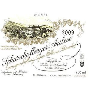 2009 Egon Muller, Scharzhofberger Riesling Auslese, Mosel 6x75cl