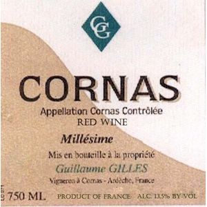 2018 Guillaume Gilles, Cornas 6x75cl