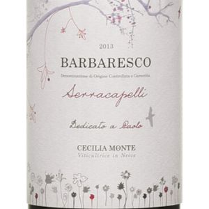 2013 Cecilia Monte, Barbaresco, Serracapelli Dedicato Paolo 3x75cl