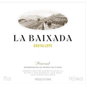 2022 Alvaro Palacios, Priorat, La Baixada 3x75cl