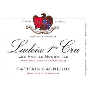 2022 Capitain Gagnerot, Ladoix Premier Cru, Hautes Mourottes Blanc 6x75cl