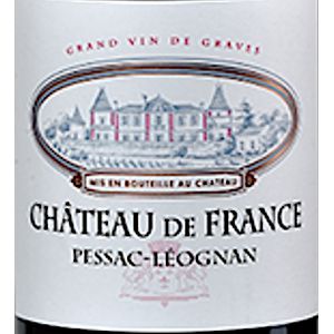 2018 Chateau de France, Rouge, Pessac-Leognan 6x150cl