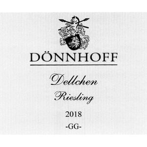 2018 Donnhoff, Dellchen Riesling GG, Nahe 6x75cl