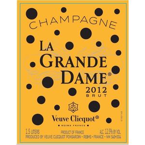 2012 Veuve Clicquot, La Grande Dame X Yayoi Kusama 6x75cl