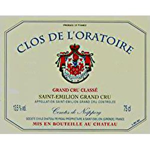 2021 Clos de l'Oratoire Grand Cru Classe, Saint-Emilion Grand Cru 6x75cl