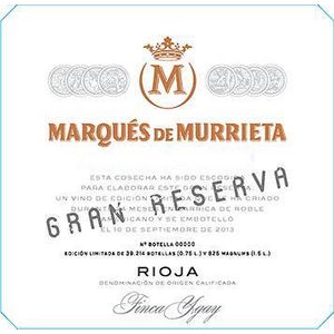 2015 Marques de Murrieta, Gran Reserva, Rioja 6x75cl