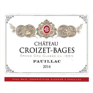 2015 Chateau Croizet-Bages 5eme Cru Classe, Pauillac 12x75cl