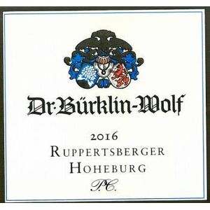 2016 Dr. Burklin-Wolf, PC Ruppertsberger Hoheburg Riesling, Pfalz 6x75cl