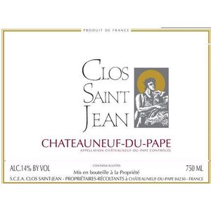 2011 Clos Saint Jean, Chateauneuf-du-Pape, Rouge 1x600cl