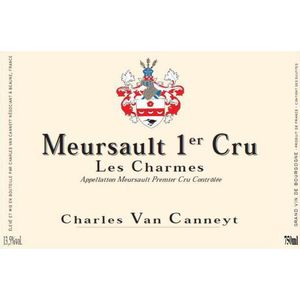 2018 Charles van Canneyt, Meursault Premier Cru, Charmes 6x75cl