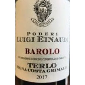 2017 Poderi Luigi Einaudi, Barolo, Terlo Vigna Costa Grimaldi 6x75cl