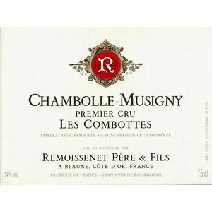 2018 Remoissenet Pere & Fils, Chambolle-Musigny Premier Cru, Les Combottes 6x75cl