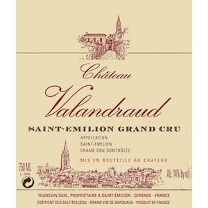 2008 Chateau Valandraud, Saint-Emilion Grand Cru 12x75cl