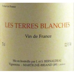 2020 Stephane Bernaudeau, Les Terres Blanches, VdF 12x75cl