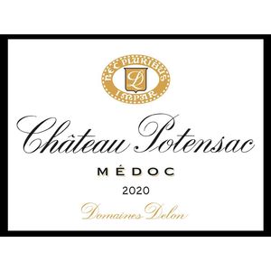 2020 Chateau Potensac, Medoc 1x600cl