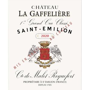 2020 Chateau La Gaffeliere Premier Grand Cru Classe B, Saint-Emilion Grand Cru 6x75cl