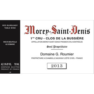 2013 Domaine Georges Roumier, Morey-Saint-Denis Premier Cru, La Bussiere 3x75cl