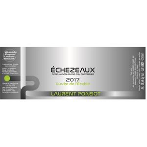 2020 Laurent Ponsot, Echezeaux Grand Cru, Cuvee de l'Erable 6x75cl