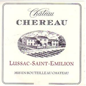 2022 Chateau Chereau, Lussac-Saint-Emilion 1x600cl