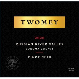 2020 Twomey, Pinot Noir, Russian River Valley 6x75cl