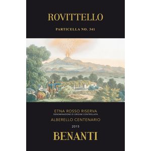 2017 Benanti, Rovittello Riserva Particella No 341, Etna Rosso 6x75cl
