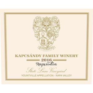2014 Kapcsandy Family Winery, Rapszodia, Yountville 12x75cl