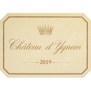 2019 Chateau d'Yquem Premier Cru Superieur, Sauternes 6x75cl