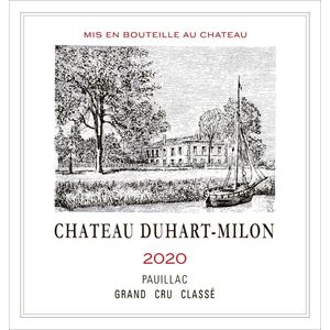 2020 Chateau Duhart-Milon 4eme Cru Classe, Pauillac 1x300cl
