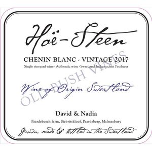 2020 David & Nadia, Hoe-Steen Chenin Blanc, Swartland 6x75cl
