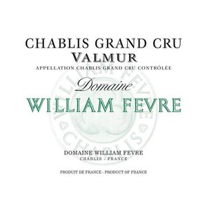 2022 Domaine William Fevre, Chablis Grand Cru, Valmur 6x75cl