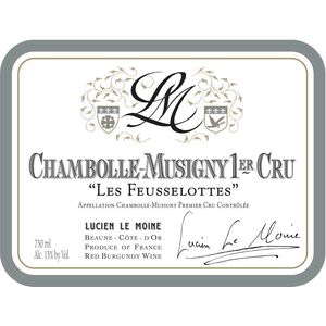2019 Lucien Le Moine, Chambolle-Musigny Premier Cru, Les Feusselottes 6x75cl