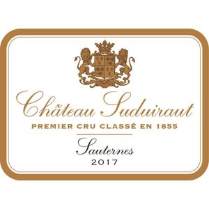 2017 Chateau Suduiraut Premier Cru Classe, Sauternes 6x75cl