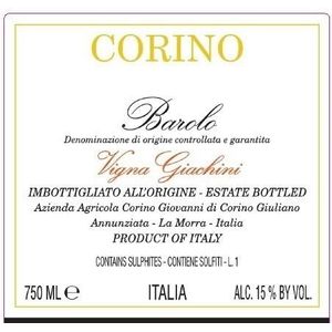 1997 Giovanni Corino, Barolo, Giachini 12x75cl