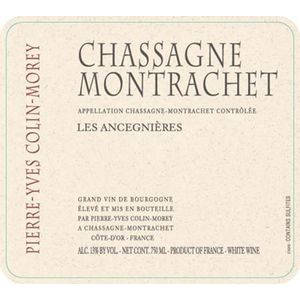 2018 Pierre-Yves Colin-Morey, Chassagne-Montrachet, Les Ancegnieres 6x75cl