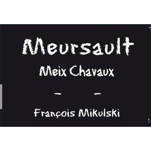 2022 Francois Mikulski, Meursault, Les Meix Chavaux 6x75cl