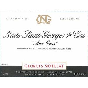 2015 Georges Noellat, Nuits-Saint-Georges Premier Cru, Cras 6x75cl
