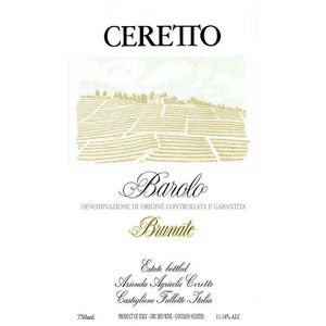 2019 Ceretto, Barolo, Brunate 6x75cl
