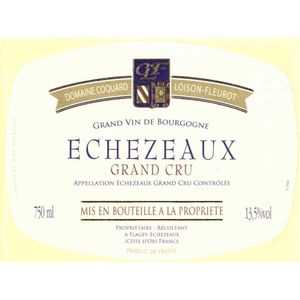 2015 Domaine Coquard Loison Fleurot, Echezeaux Grand Cru 6x75cl