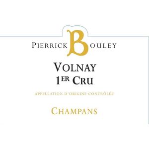 2022 Pierrick Bouley, Volnay Premier Cru, Champans 6x75cl