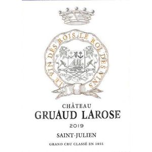 2019 Chateau Gruaud Larose 2eme Cru Classe, Saint-Julien 6x75cl