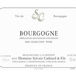 2017 Domaine Sylvain Cathiard, Bourgogne, Rouge 6x75cl
