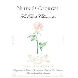 2022 Charles Lachaux, Nuits-Saint-Georges, La Petite Charmotte 6x75cl