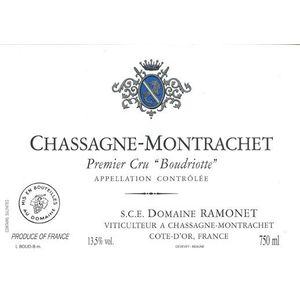 2022 Jean-Claude Ramonet, Chassagne-Montrachet Premier Cru, La Boudriotte Blanc 6x75cl