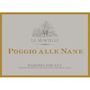 2022 Mortelle, Maremma Toscana, Poggio Alle Nane 6x75cl